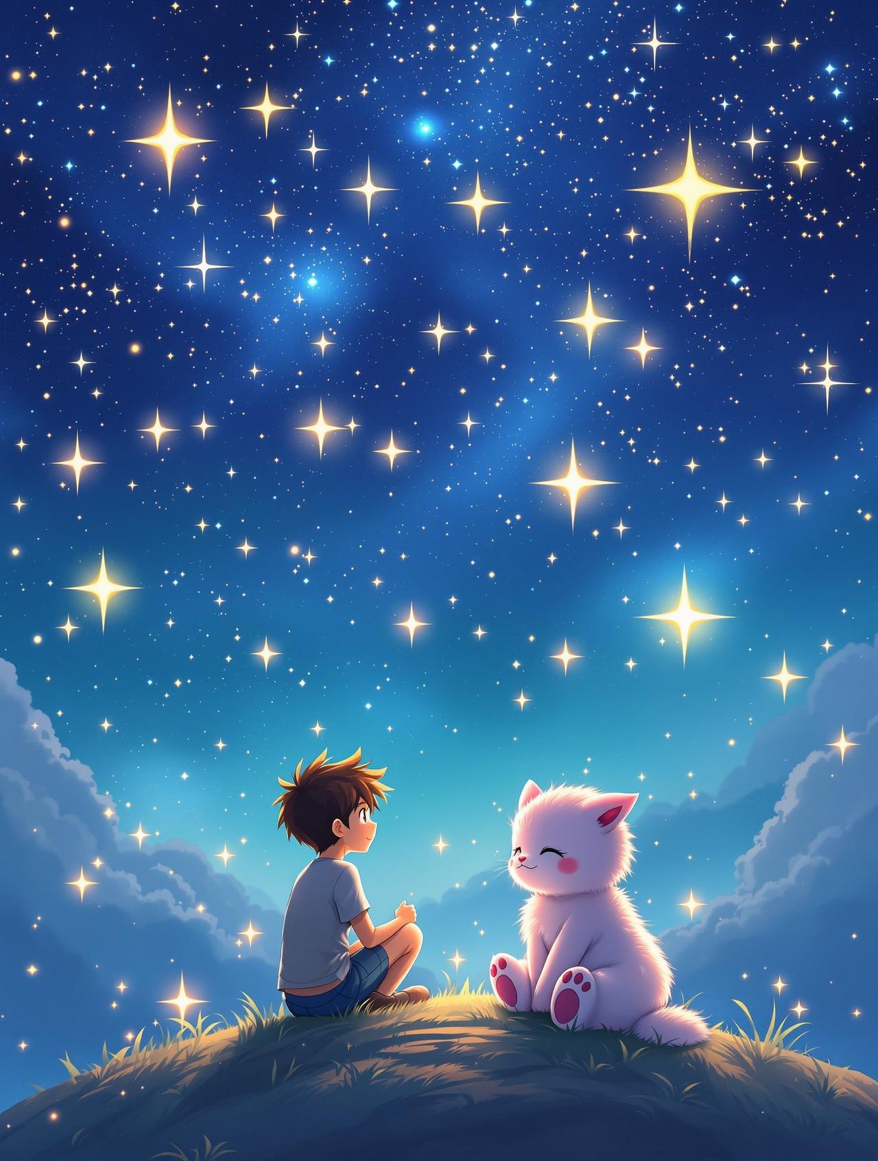 星空下的愿望 - 红果漫剧动漫短剧